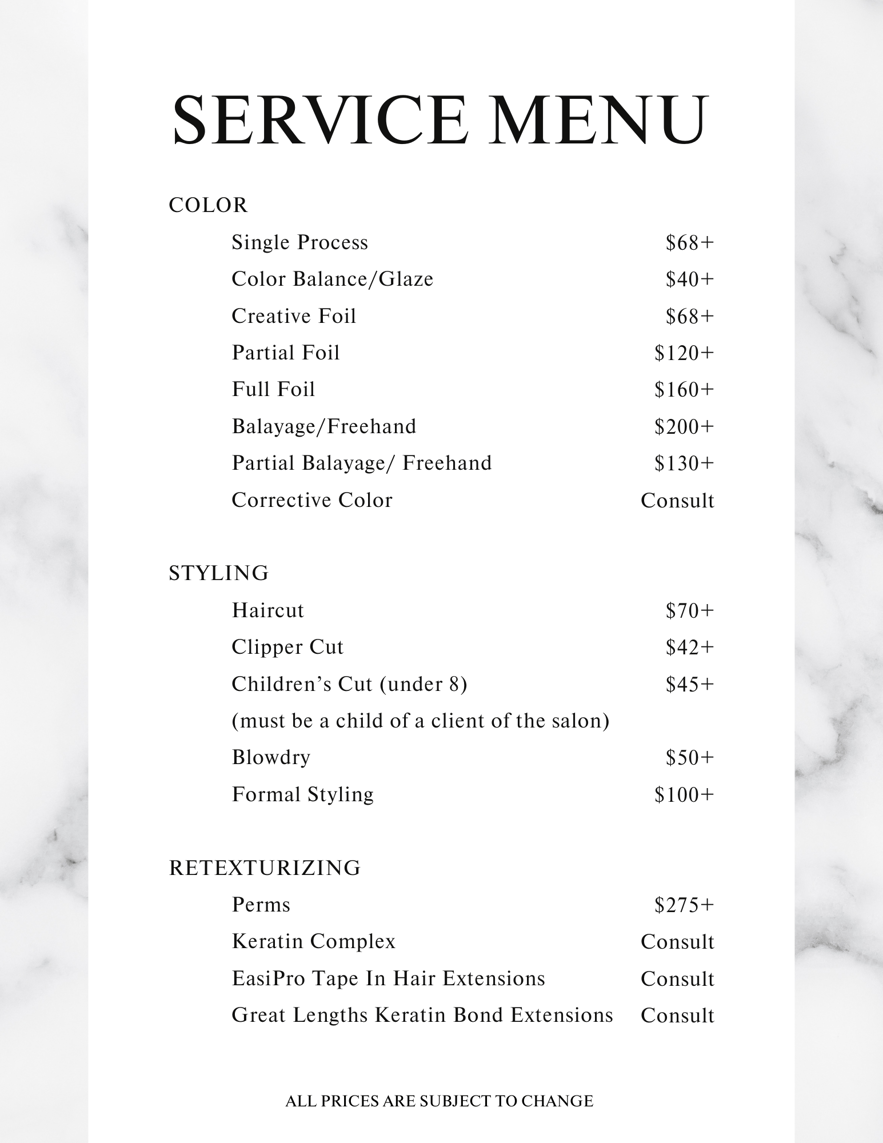Service Menu (3)
